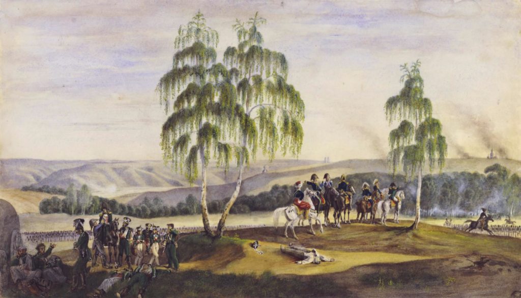 Фабер дю Фор. Перед Смоленском 16 августа 1812 года, Ингольштадт