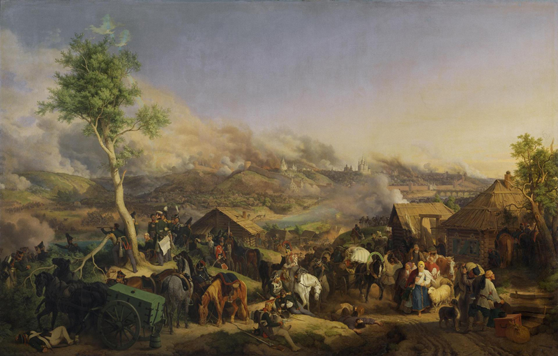 Хесс. Сражение 5 (17) августа 1812 г. под Смоленском
